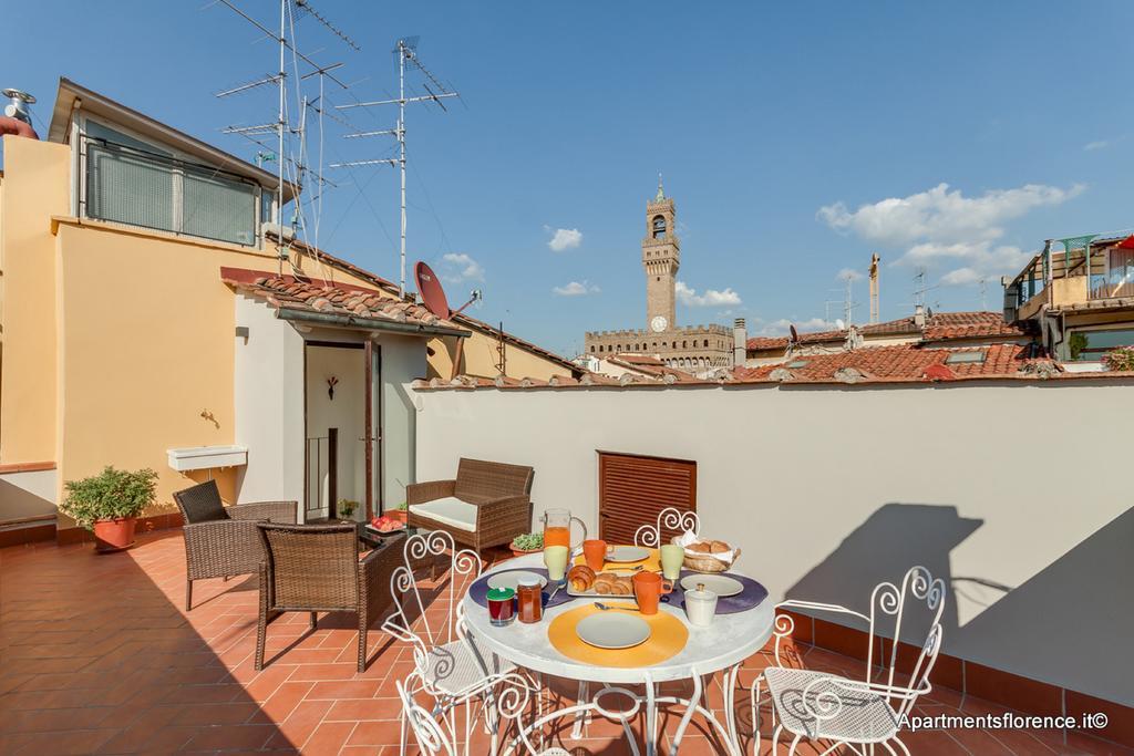 Apartments Florence - Santa Maria Balcony Exteriör bild